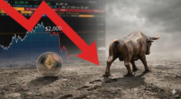 Ethereum Value Reverses Below $2,000, Bulls On The Again Foot