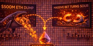 Hyperunit Whale Dumps $500M In Ethereum As Huge Crypto Guess Turns Bitter