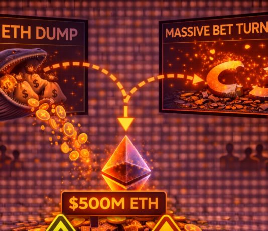 Hyperunit Whale Dumps $500M In Ethereum As Huge Crypto Guess Turns Bitter
