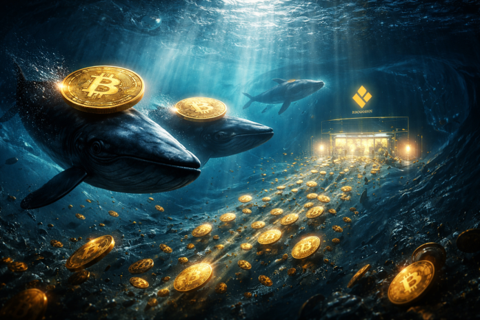 Bitcoin Whales Flood Binance As Correction Deepens: On-Chain Knowledge Reveals