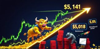 Gold (XAG/USD) Worth Forecast: Ascending Wedge Alerts Explosive Rally as Bulls Goal $5,141 Breakout