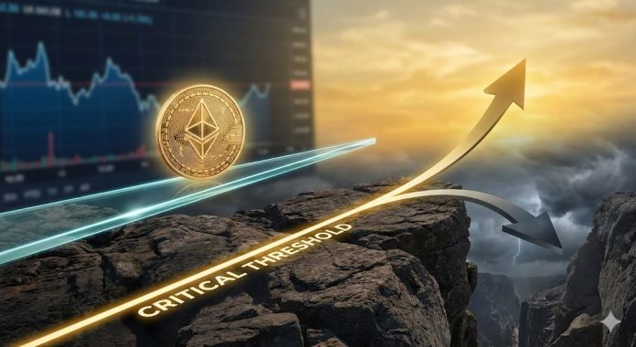 Ethereum Value Poised At Vital Threshold With Directional Transfer Pending
