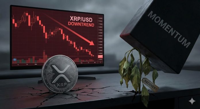 XRP Worth Draw back Momentum Builds Amid Fading Restoration Hopes