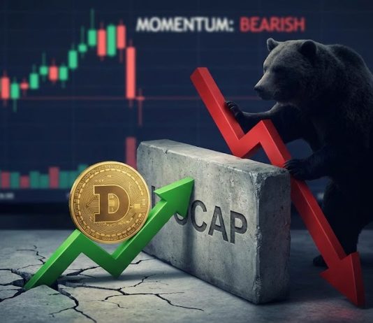 Dogecoin (DOGE) Restoration Capped As Momentum Turns Bearish