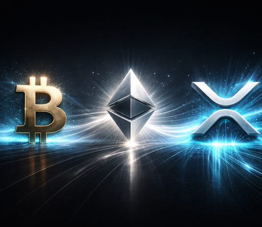 XRP Social Sentiment Hits 5-Week Excessive—BTC, ETH Temper Nonetheless Off