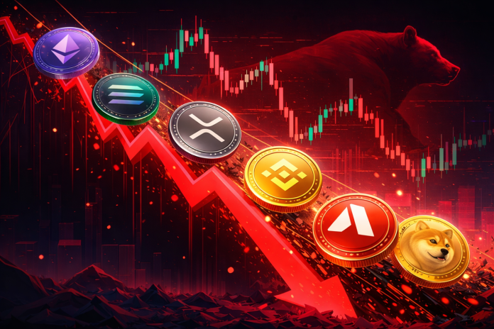 Altcoin Liquidity Crunch: 83% Of Crypto Tokens Slip Into Bear Pattern