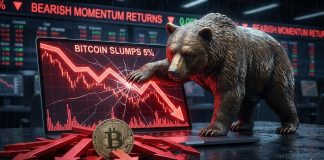 Bitcoin Value Slumps 5%, Bearish Momentum Returns With Power