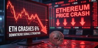 Ethereum Value Crashes 6%, Downtrend Indicators Strengthen Sharply