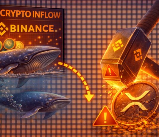 The $45 Million Crypto Hammer: Whale Influx To Binance Threatens To Shatter XRP’s Restoration
