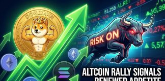 Dogecoin (DOGE) Strengthens as Altcoin Rally Alerts Renewed Threat Urge for food
