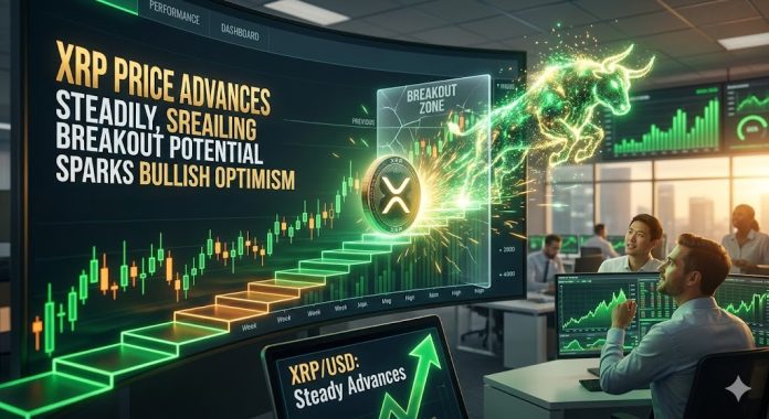 XRP Value Advances Steadily, Breakout Potential Sparks Bullish Optimism