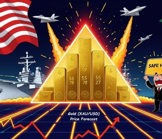 Gold (XAU/USD) Worth Prediction: US-Iran Warfare Fears Set off Triangle Breakout as Gold Surges Previous $5,278