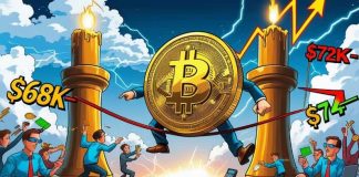 Bitcoin (BTC) Value Prediction: $72Okay–$74Okay in Focus as BTC Holds Agency Throughout U.S.–Iran Struggle, IBIT Technicals Flash Warning
