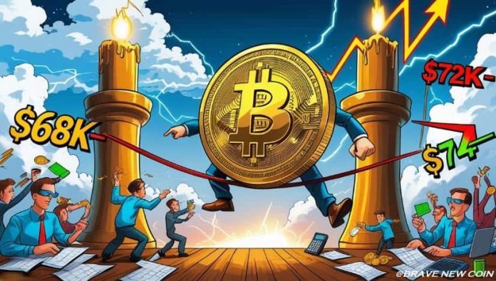Bitcoin (BTC) Value Prediction: $72Okay–$74Okay in Focus as BTC Holds Agency Throughout U.S.–Iran Struggle, IBIT Technicals Flash Warning
