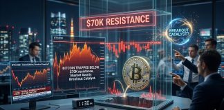 Bitcoin Worth Trapped Beneath $70Okay, Market Awaits Breakout Catalyst