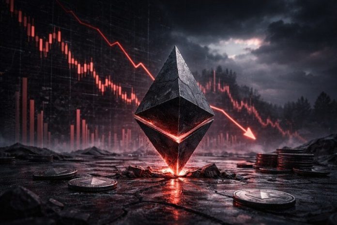 Ethereum (ETH) Worth Prediction: Six Purple Months Elevate Stress as $1,940 Breakdown Dangers Slide In the direction of $1,700