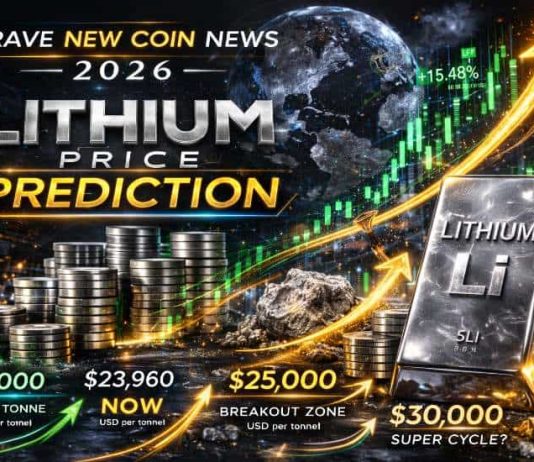 Lithium Value Prediction: XLC/USD Assessments $25,000 Per Tonne Breakout Zone