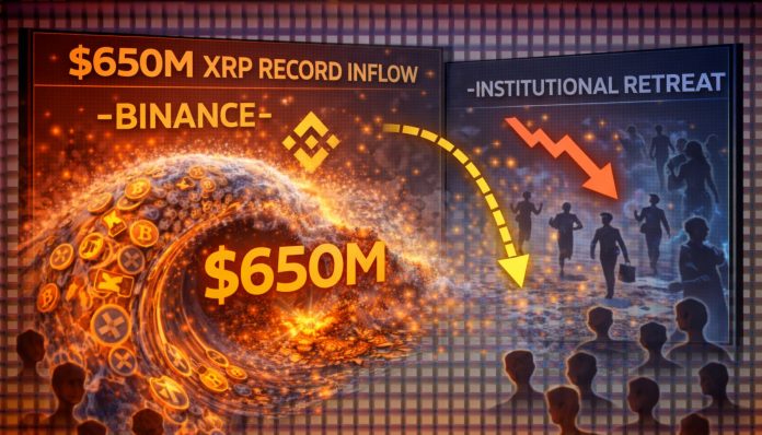 The $650M Wave: Why XRP’s Report Influx To Binance Alerts A Large Institutional Retreat
