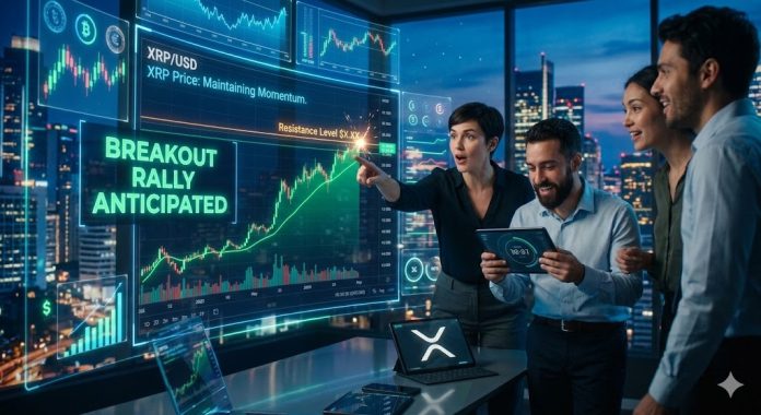 XRP Value Maintains Momentum as Merchants Anticipate Breakout Rally