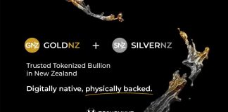Techemynt to Launch Tokenized Gold and Silver Bullion in New Zealand