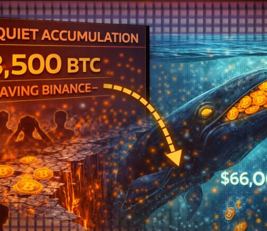 The Quiet Accumulation: 13,500 Bitcoin Leaving Binance Indicators A Strategic Whale Pivot at $66,000