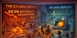 The $11,000 Deficit: Why the Report $8.9B Bitcoin ETF Drawdown Is Paralyzing Wall Avenue’s BTC Urge for food