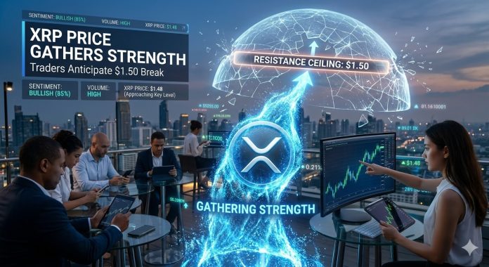 XRP Value Gathers Power, Merchants Anticipate $1.50 Break