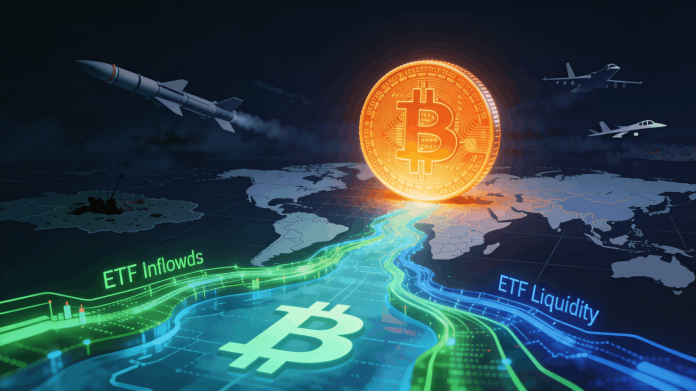 Bitcoin Worth Shakes Iran Worry as ETF Inflows Drive Brief Squeeze Into The Very important $70Ok Degree