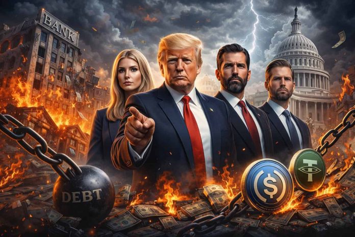 Trump Household Rallies Towards Banks as Stablecoin Yield Battle Stalls Congress