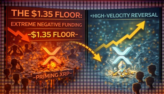 The $1.35 Flooring: How Excessive Detrimental Funding Is Priming XRP For A Excessive-Velocity Pattern Reversal