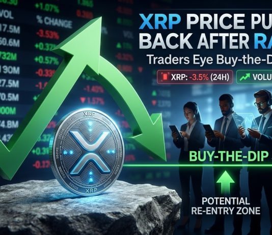 XRP Worth Pulls Again After Rally, Merchants Eye Purchase-the-Dip Setup