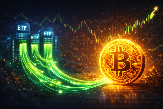 Bitcoin Spot ETFs See 14-Day Netflows Surge: Demand Returning?