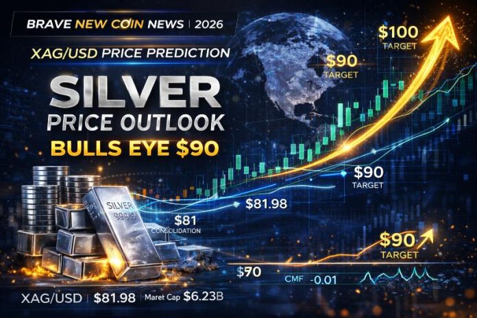Silver (XAG/USD) Worth Prediction: Bulls-Eye $90 As Consolidation Tightens