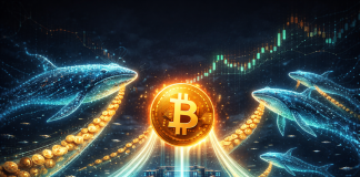 Bitcoin Large-Cash On The Transfer: Alternate Whale Ratio Spikes To 0.6