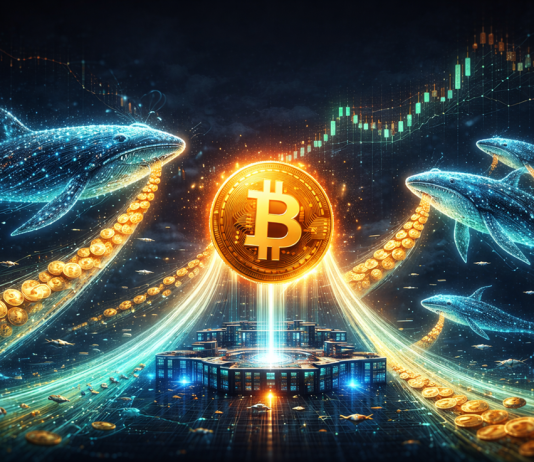 Bitcoin Large-Cash On The Transfer: Alternate Whale Ratio Spikes To 0.6