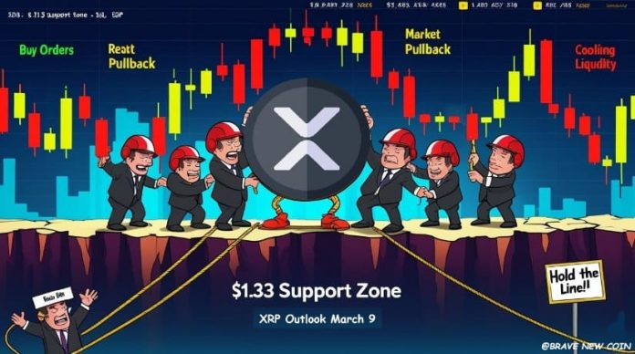 XRP Value Prediction: XRP Faces Rising Promoting Strain—Can Help at $1.33 Forestall Additional Losses?