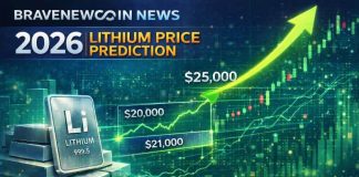 Lithium Consolidation Indicators Potential Rally Towards $25,000