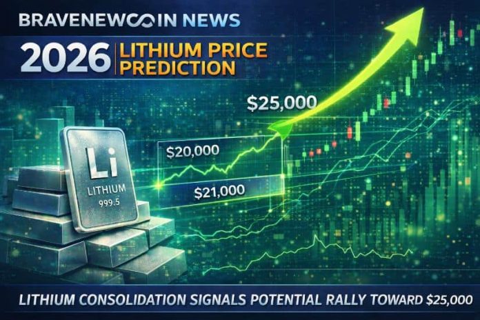 Lithium Consolidation Indicators Potential Rally Towards $25,000