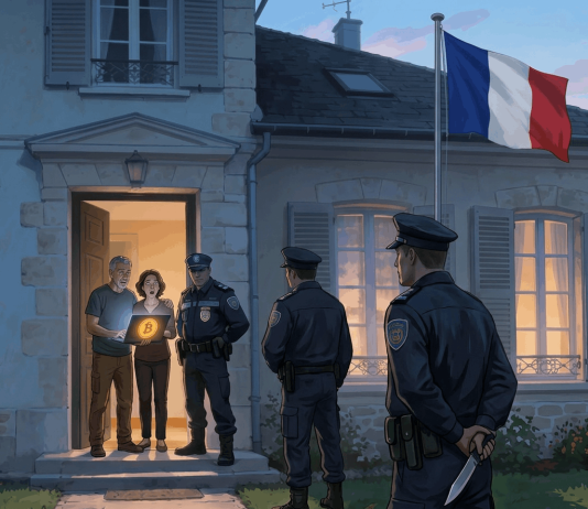 Bitcoin Theft: French Couple Held Hostage As Pretend Cops Steal €900Ok in BTC Bitcoin Theft: French Couple Held Hostage As Pretend Cops Steal €900Ok in BTC