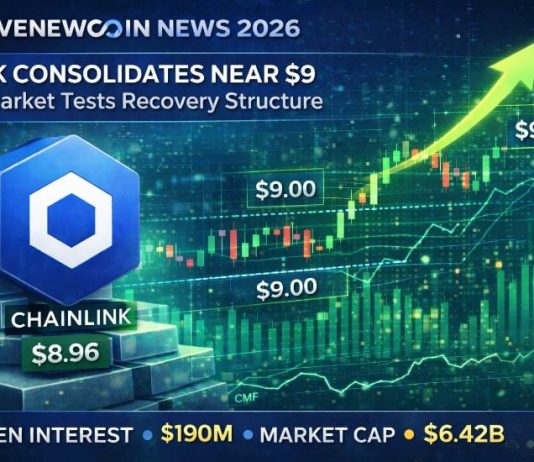 Chainlink Worth Outlook: LINK Consolidates Close to $9 As Market Checks Restoration Construction