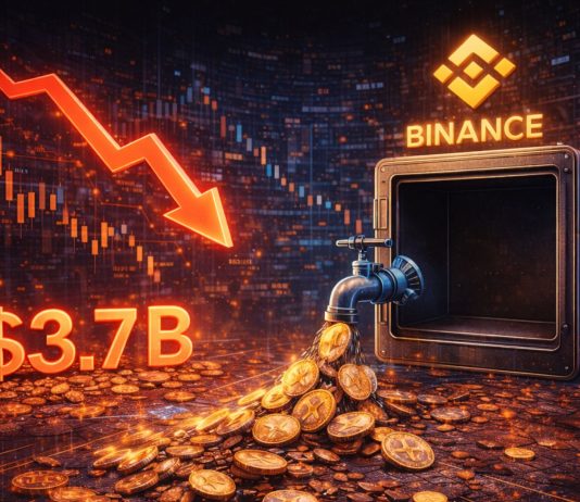 XRP Reserves On Binance Drop To Lowest Degree Since April 2025 – A $3.7B Drain