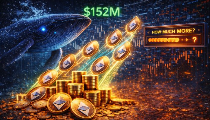 Ethereum Whale Masses Up $152M In ETH In Three Days — How A lot Extra Will He Purchase?
