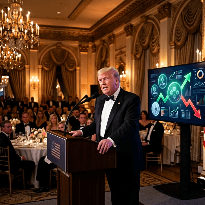 Memecoin Whales Solely: Trump’s Unique $TRUMP Dinner Fuels Rally – However For How Lengthy?