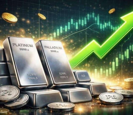 Platinum (XPT) Falls 5% Whereas Palladium Slips as Metals Charts Flip Weak