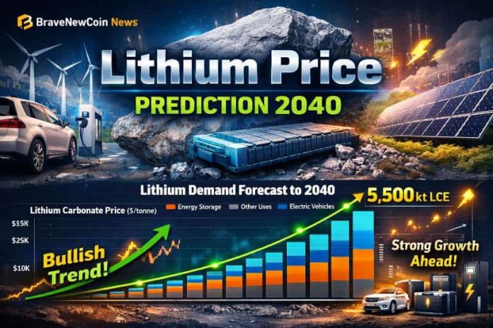 Lithium Holds Close to $22,000/t as Demand Outlook Stays Robust Into 2040