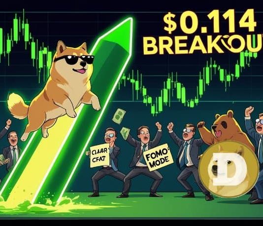 Dogecoin (DOGE) Value Prediction: Dogecoin Rebounds With Rising Quantity as Merchants Watch Key $0.11 Breakout Stage