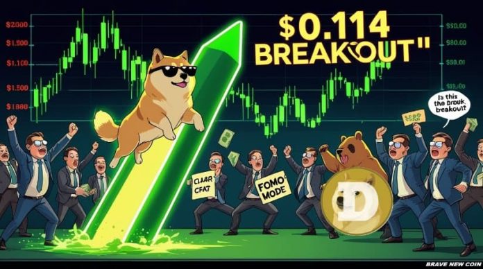 Dogecoin (DOGE) Value Prediction: Dogecoin Rebounds With Rising Quantity as Merchants Watch Key $0.11 Breakout Stage