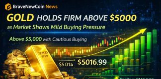 Gold (XAU/USD) Holds Agency Above $5000 as Market Exhibits Delicate Shopping for Stress