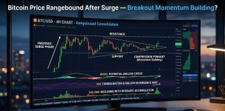 Bitcoin Value Rangebound After Surge — Breakout Momentum Constructing?