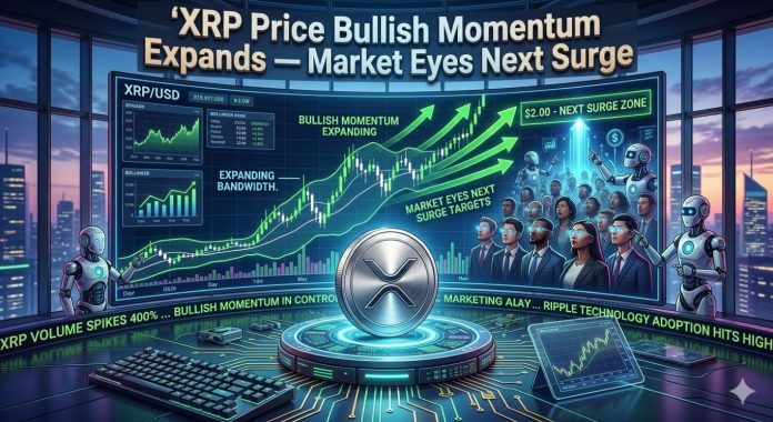 XRP Worth Bullish Momentum Expands — Market Eyes Subsequent Surge